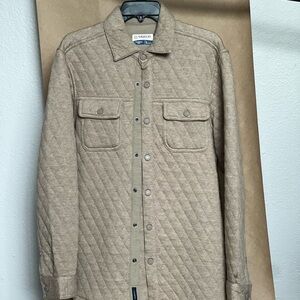 Magellan Outdoors Men's Quilted Tan Jacket